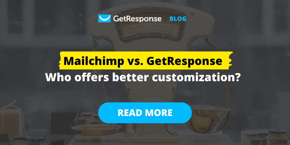 GetResponse vs Mailchimp feature comparison for email marketing